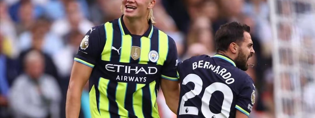 Manchester City placerade sig på första plats i tabellen