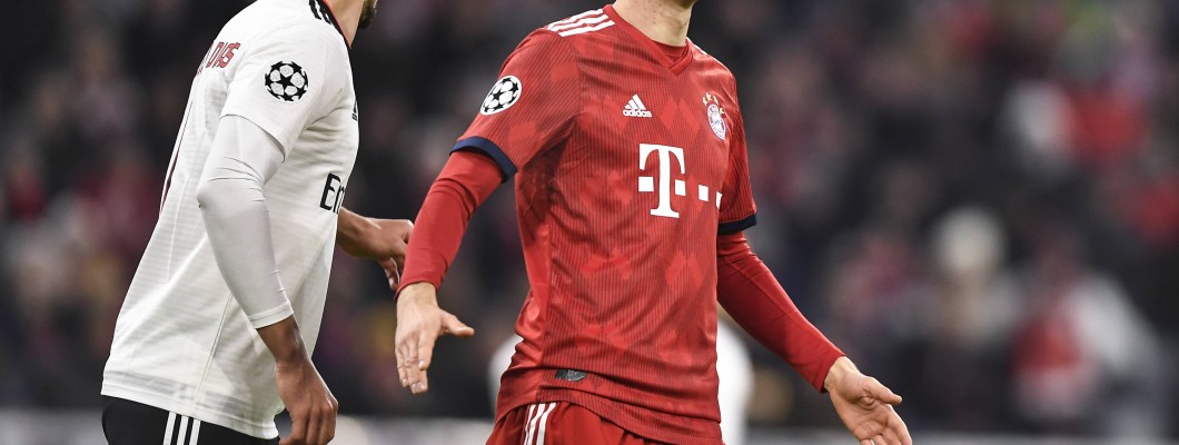 FC Bayern München förlorade hemma i Champions League