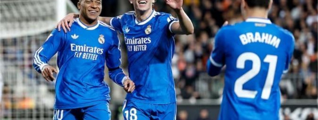 Real Madrid ligger nära serieledarna i tabellen