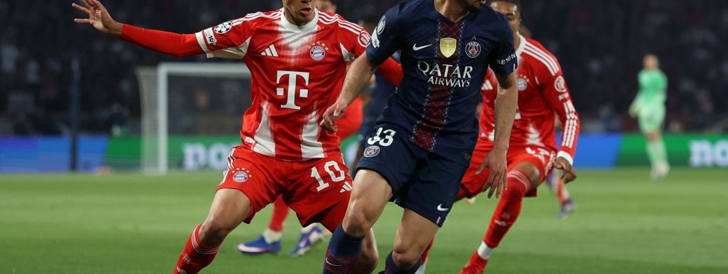 FC Bayern München och Paris Saint-Germain i en spännande niomålsmatch
