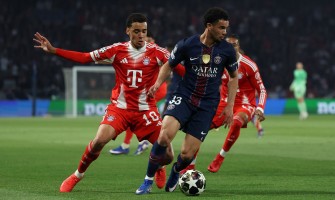 FC Bayern München och Paris Saint-Germain i en spännande niomålsmatch
