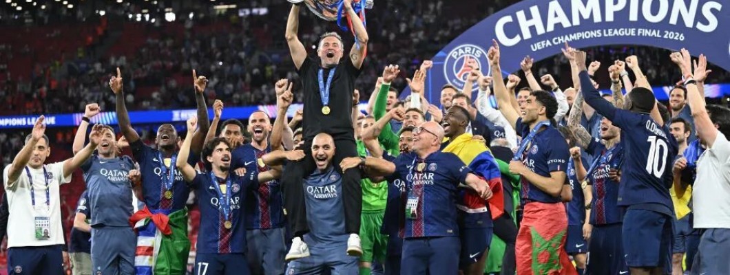 Paris Saint-Germains tränare Luis Enriques 12 troféer på tre år