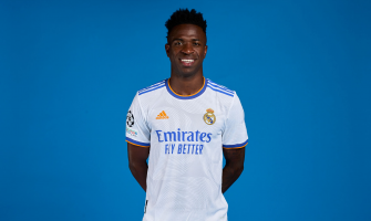 Real Madrid fotbollsspelare Vinicius