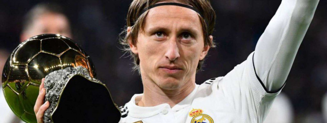 Real Madrids bästa mittfältare Modrić
