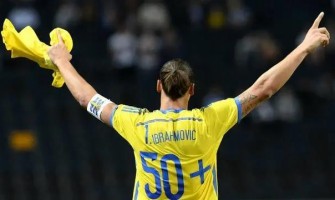 Sveriges bästa anfallare Ibrahimović