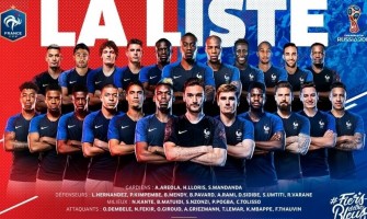 Didier Deschamps tillkännager den franska fotbollslagslistan