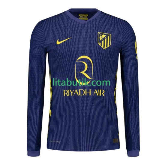 Atlético Madrid Män Borta Fotbollströja 2025-2026 Långärmad