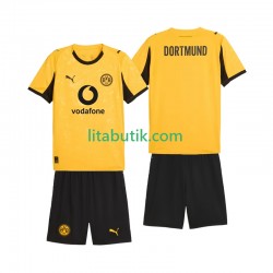 Borussia Dortmund Cup Barn Hemma Fotbollströja 2025-2026 Kortärmad Borussia Dortmund Cup Barn Hemma Fotbollströja 2025-2026 Kortärmad