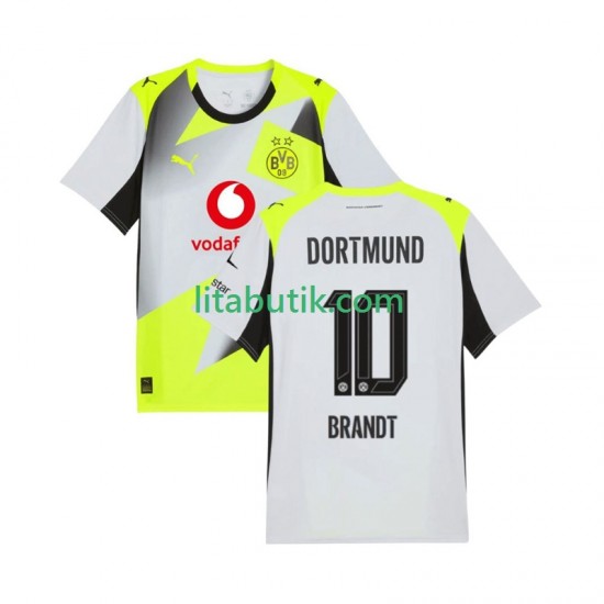 Borussia Dortmund Julian Brandt 10 Män Borta Fotbollströja 2025-2026 Kortärmad