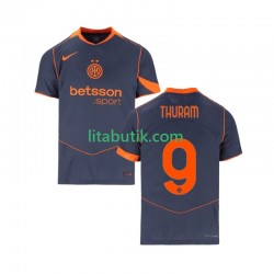 Inter Milan Marcus Thuram 9 Män Tredje Fotbollströja 2025-2026 Kortärmad Inter Milan Marcus Thuram 9 Män Tredje Fotbollströja 2025-2026 Kortärmad