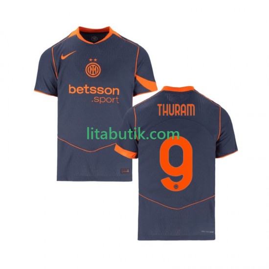 Inter Milan Marcus Thuram 9 Män Tredje Fotbollströja 2025-2026 Kortärmad
