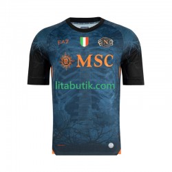 SSC Napoli Halloween Män Hemma Fotbollströja 2025-2026 Kortärmad SSC Napoli Halloween Män Hemma Fotbollströja 2025-2026 Kortärmad