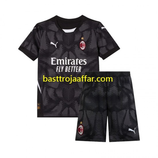 AC Milan Målvakt Barn Hemma Fotbollströja 2024-2025 Kortärmad