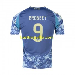 AFC Ajax Brian Brobbey 9 Män Borta Fotbollströja 2024-2025 Kortärmad AFC Ajax Brian Brobbey 9 Män Borta Fotbollströja 2024-2025 Kortärmad