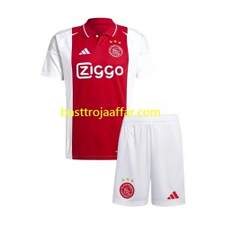 AFC Ajax Barn Hemma Fotbollströja 2024-2025 Kortärmad AFC Ajax Barn Hemma Fotbollströja 2024-2025 Kortärmad