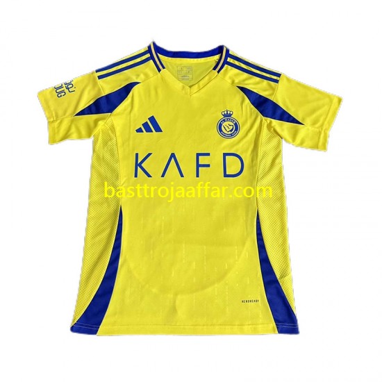 Al Nassr Män Hemma Fotbollströja 2024-2025 Kortärmad