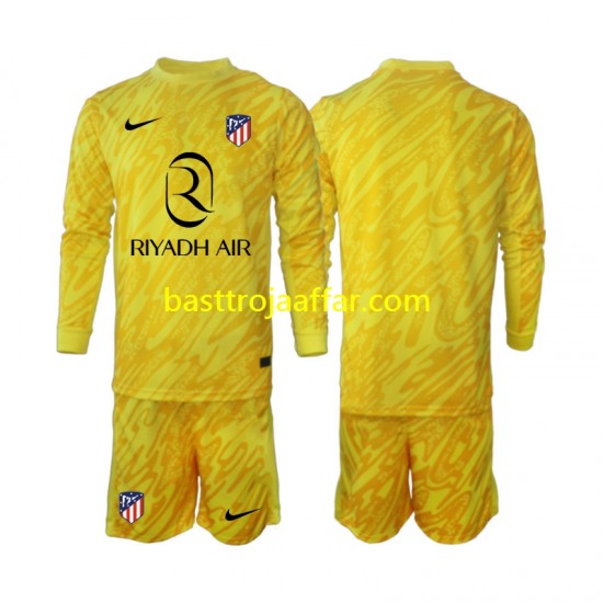 Atlético Madrid Målvakt Barn Tredje Fotbollströja 2024-2025 Långärmad