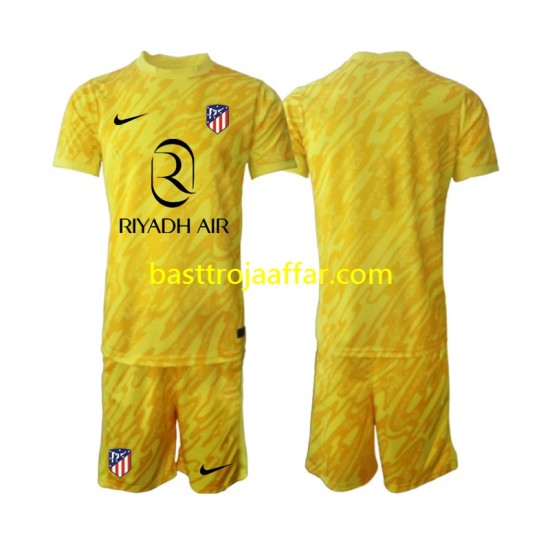 Atlético Madrid Målvakt Barn Tredje Fotbollströja 2024-2025 Kortärmad