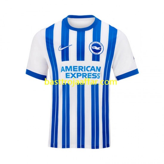 Brighton Hove Albion Män Hemma Fotbollströja 2024-2025 Kortärmad
