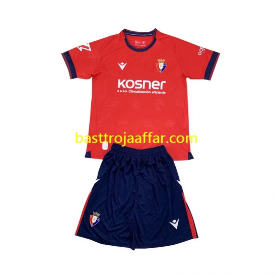 CA Osasuna Barn Hemma Fotbollströja 2024-2025 Kortärmad