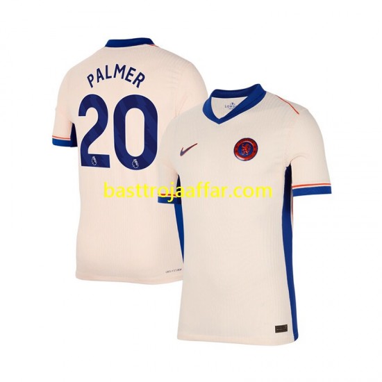 Chelsea Cole Palmer 20 Män Borta Fotbollströja 2024-2025 Kortärmad