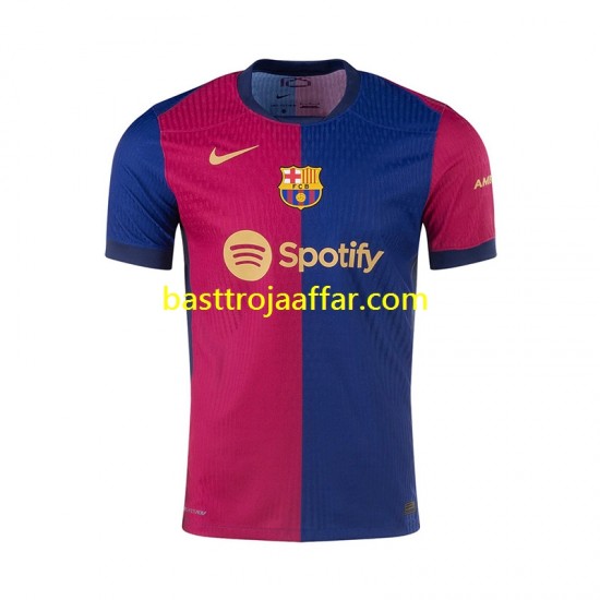 FC Barcelona Män Hemma Fotbollströja 2024-2025 Kortärmad