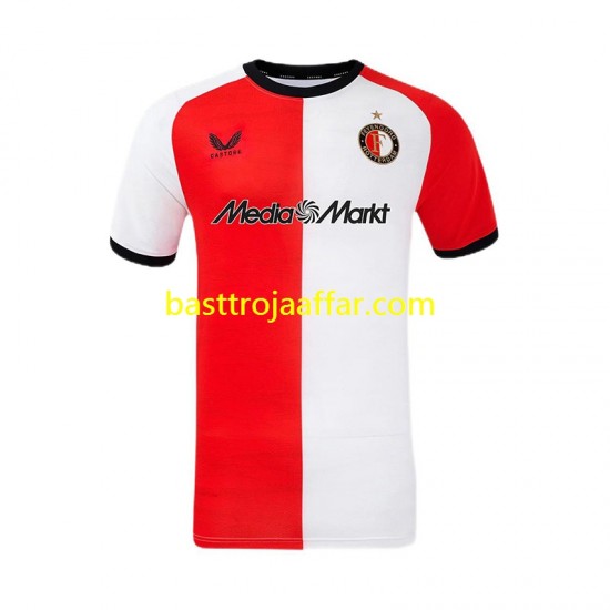 Feyenoord Rotterdam Män Hemma Fotbollströja 2024-2025 Kortärmad