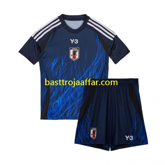Japan Barn Hemma Fotbollströja 2024 Kortärmad