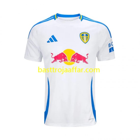 Leeds United Män Hemma Fotbollströja 2024-2025 Kortärmad
