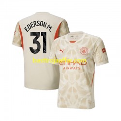 Manchester City Ederson M 31 Målvakt Män Tredje Fotbollströja 2024-2025 Kortärmad Manchester City Ederson M 31 Målvakt Män Tredje Fotbollströja 2024-2025 Kortärmad