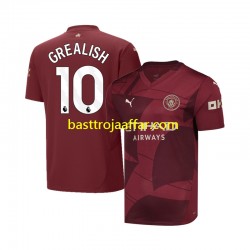 Manchester City Jack Grealish 10 Män Tredje Fotbollströja 2024-2025 Kortärmad