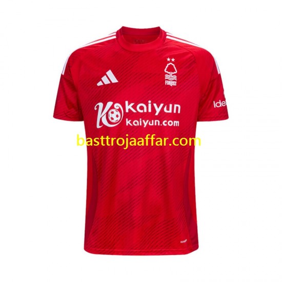 Nottingham Forest Män Hemma Fotbollströja 2024-2025 Kortärmad