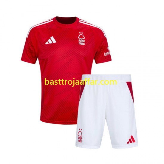 Nottingham Forest Barn Hemma Fotbollströja 2024-2025 Kortärmad