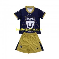 Pumas UNAM Barn Borta Fotbollströja 2024-2025 Kortärmad