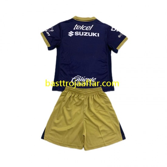Pumas UNAM Barn Borta Fotbollströja 2024-2025 Kortärmad