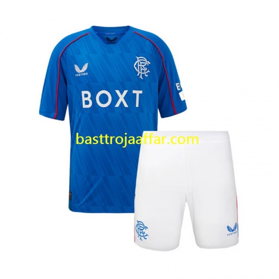 Rangers Barn Hemma Fotbollströja 2024-2025 Kortärmad