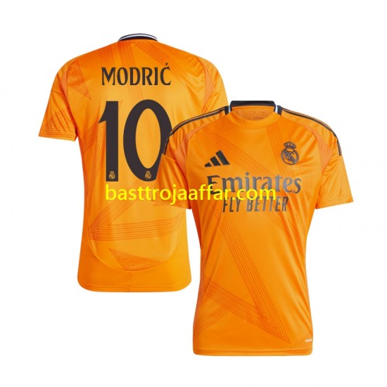 Real Madrid Luka Modrić 10 Män Borta Fotbollströja 2024-2025 Kortärmad