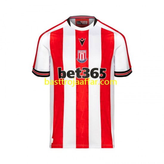 Stoke City Män Hemma Fotbollströja 2024-2025 Kortärmad