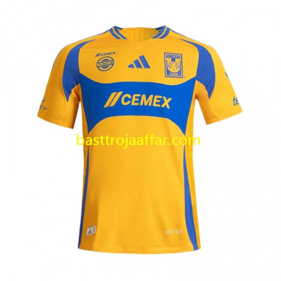 Tigres UANL Män Hemma Fotbollströja 2024-2025 Kortärmad