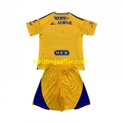 Tigres UANL Barn Hemma Fotbollströja 2024-2025 Kortärmad