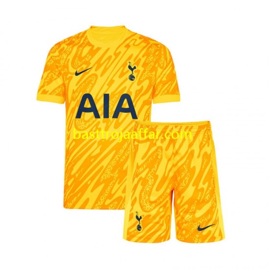 Tottenham Hotspur Målvakt Barn Hemma Fotbollströja 2024-2025 Kortärmad