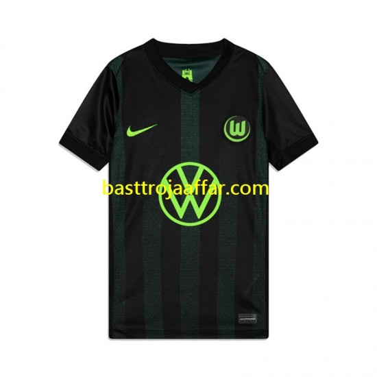 VfL Wolfsburg Män Borta Fotbollströja 2024-2025 Kortärmad
