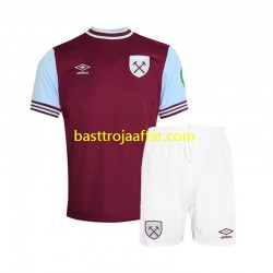 West Ham United Barn Hemma Fotbollströja 2024-2025 Kortärmad West Ham United Barn Hemma Fotbollströja 2024-2025 Kortärmad