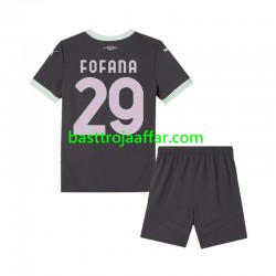 AC Milan Fofana 29 Barn Tredje Fotbollströja 2024-2025 Kortärmad