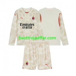 AC Milan Målvakt Barn Tredje Fotbollströja 2024-2025 Långärmad AC Milan Målvakt Barn Tredje Fotbollströja 2024-2025 Långärmad