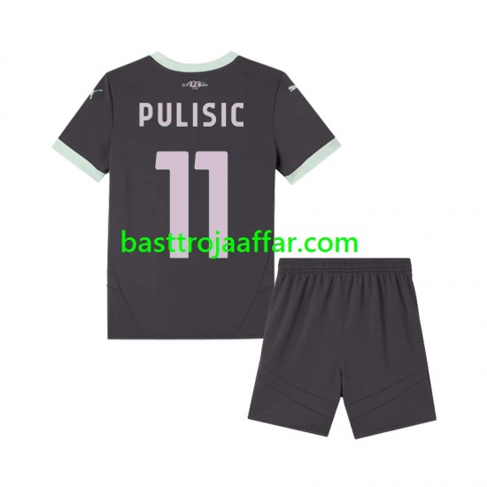 AC Milan Pulisic 11 Barn Tredje Fotbollströja 2024-2025 Kortärmad