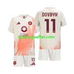 AS Roma Artem Dovbyk 11 Barn Borta Fotbollströja 2024-2025 Kortärmad AS Roma Artem Dovbyk 11 Barn Borta Fotbollströja 2024-2025 Kortärmad