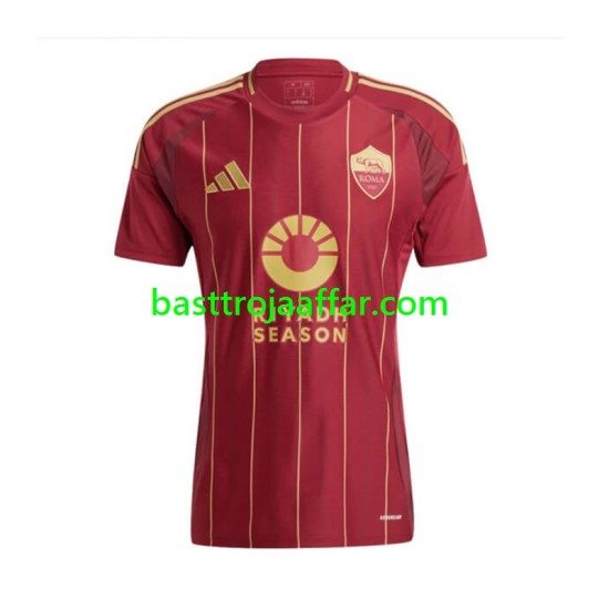 AS Roma Män Hemma Fotbollströja 2024-2025 Kortärmad