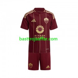 AS Roma Barn Hemma Fotbollströja 2024-2025 Kortärmad AS Roma Barn Hemma Fotbollströja 2024-2025 Kortärmad