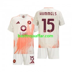 AS Roma Mats Hummels 15 Barn Borta Fotbollströja 2024-2025 Kortärmad AS Roma Mats Hummels 15 Barn Borta Fotbollströja 2024-2025 Kortärmad